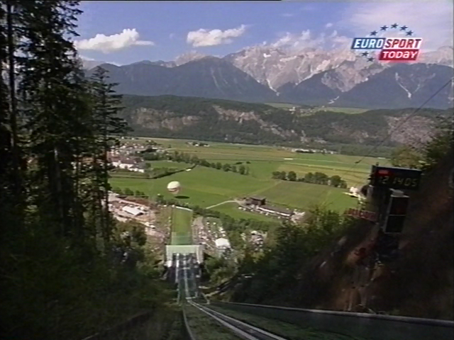 Skocznia w Stams (Eurosport)